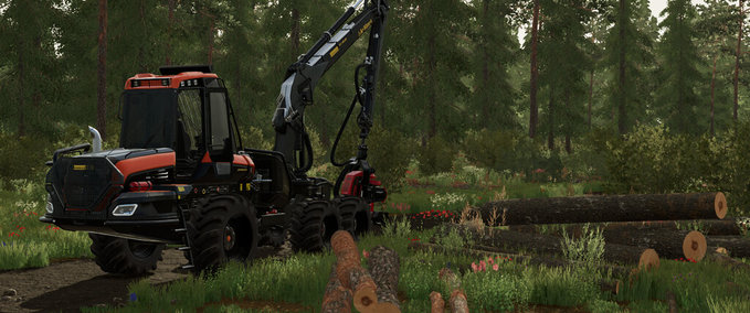 Forstwirtschaft Ponsse Harvester Pack Landwirtschafts Simulator mod