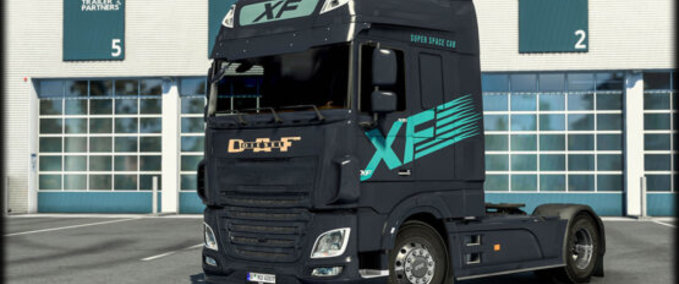 Trucks DAF XF106 MULTICOLOR Skin Pack Eurotruck Simulator mod