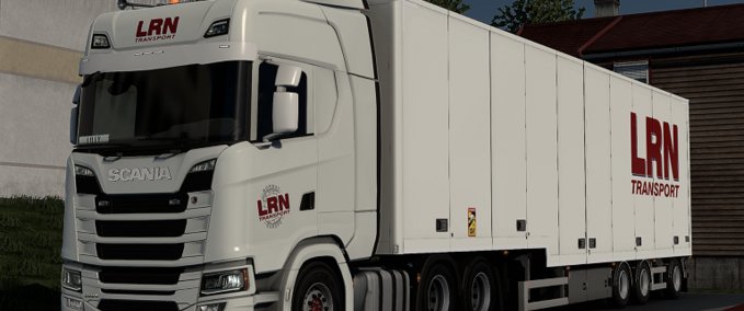 Mods Scania S & R LRN Transport Skin Pack Eurotruck Simulator mod