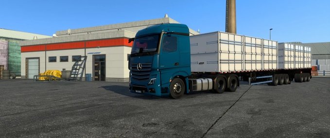 Trailer  GUERRA ANHÄNGERPAKET - 1.44 Eurotruck Simulator mod