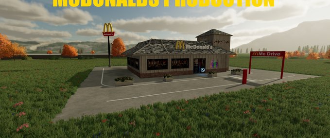 Platzierbare Objekte McDonalds Production Landwirtschafts Simulator mod