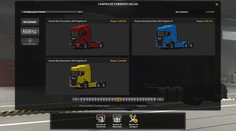 Euro Truck Simulator 2 trucks e carros - download ETS 2 caminhões