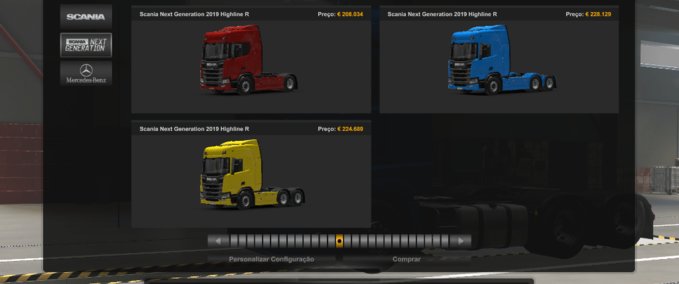 Trucks SCANIA NEXT GENERATION - 1.44 Eurotruck Simulator mod