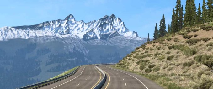 Maps Karte "Esterlon" - 1.44 American Truck Simulator mod