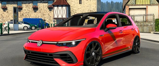 Trucks [ATS] Volkswagen Golf 8 R Line + Interior (1.44.x) American Truck Simulator mod