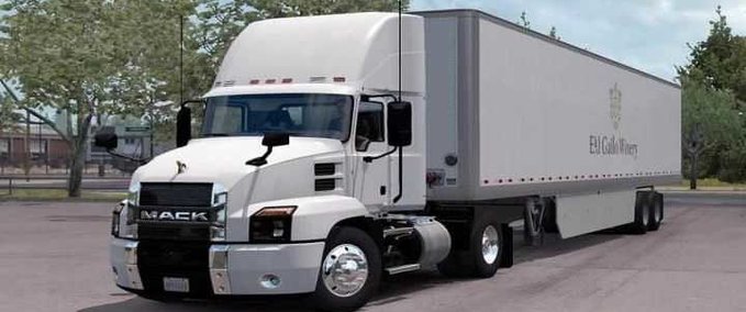 Trucks Mack Anthem Sound Engine American Truck Simulator mod