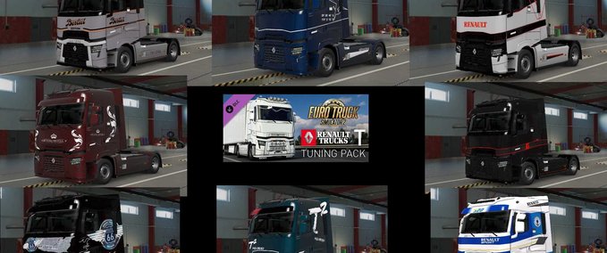 Trucks Renault T Skins - Part 2 - 1.44 Eurotruck Simulator mod
