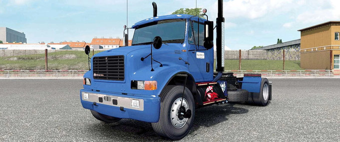 Trucks [ATS] International 4700 + Interior (1.44.x)  American Truck Simulator mod