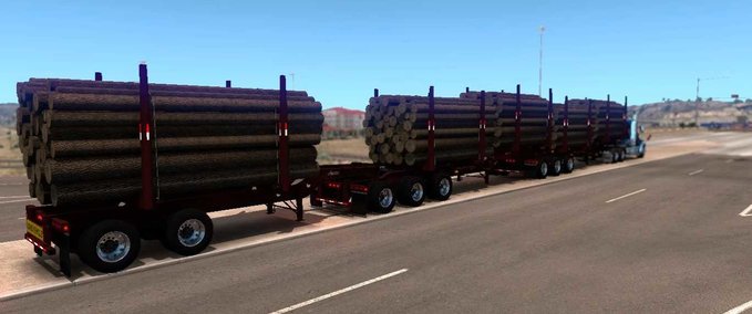 CJD Log Trailer - 1.44 Mod Image