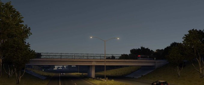 Mods Advanced SCS Traffic - 1.44 American Truck Simulator mod