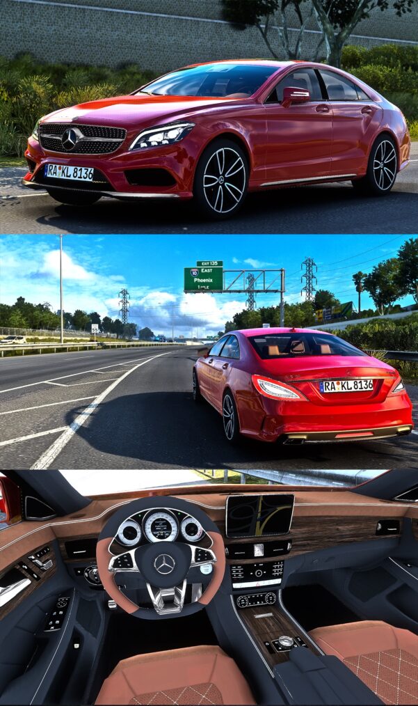 [ATS] Mercedes-Benz C218 CLS-Class v2.0 (1.40) thumbnail 16