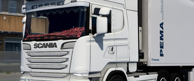 Mods Scania FreD Lorenzo Reuser Lightbox Skin Eurotruck Simulator mod