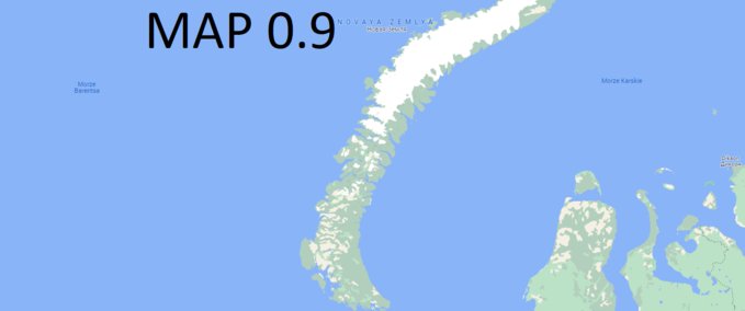Maps Karte "Russische Inseln" - 1.44 Eurotruck Simulator mod