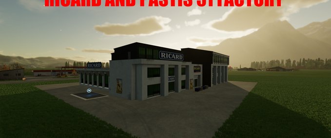 Platzierbare Objekte Ricard Factory Landwirtschafts Simulator mod