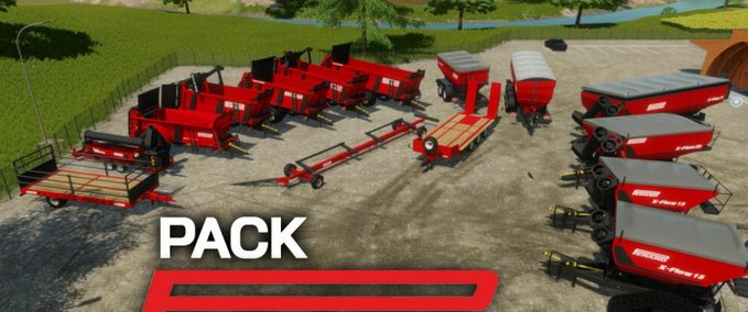 Überladewagen Perard Pack Landwirtschafts Simulator mod