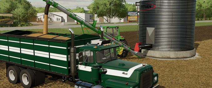 Platzierbare Objekte Meridian Getreidesilo Pack Landwirtschafts Simulator mod