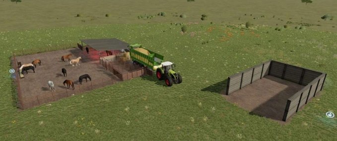 Platzierbare Objekte Rostige Tierstifte Landwirtschafts Simulator mod