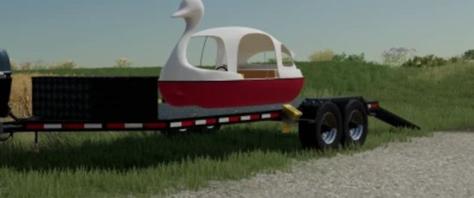 Sonstige Fahrzeuge Schwanboot Landwirtschafts Simulator mod