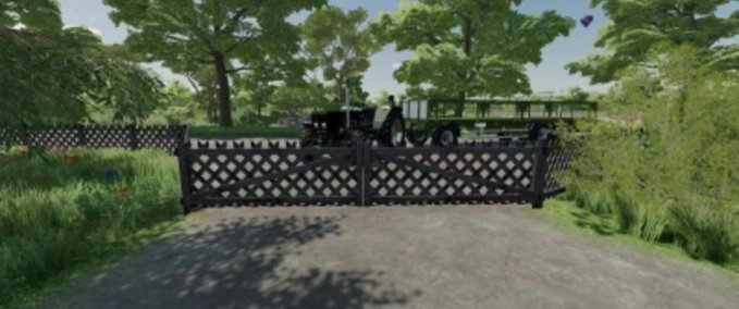 Objekte Rustikaler Zaun Landwirtschafts Simulator mod