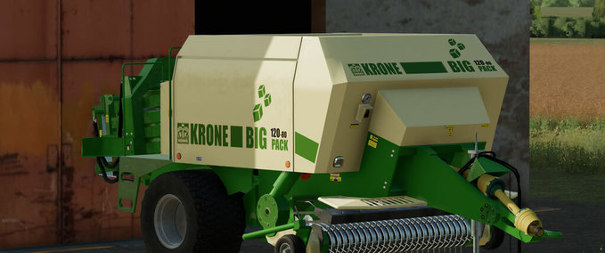 Pressen Krone Big Pack 120-80 Landwirtschafts Simulator mod