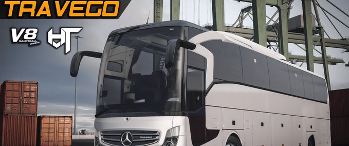 Trucks Mercedes-Benz New Travego 15 SHD - 1.44 Eurotruck Simulator mod