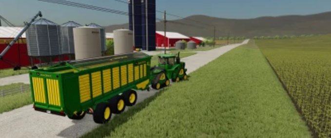 Silage John Deere Ladewagen Landwirtschafts Simulator mod