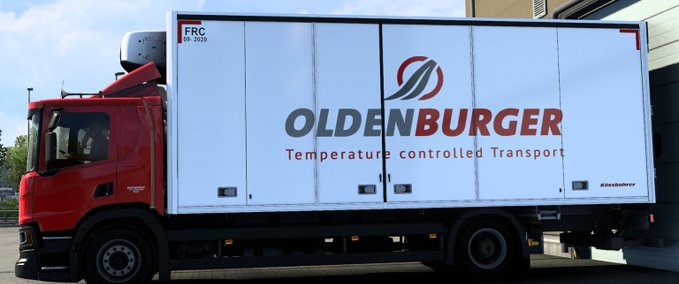 Mods Scania P Oldenburger Skin Eurotruck Simulator mod