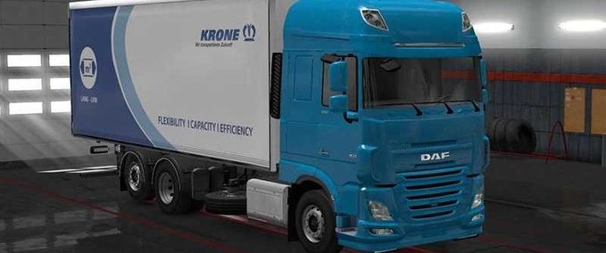 Trucks DAF XF 106 Rigid - 1.44 Eurotruck Simulator mod