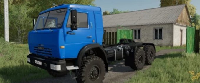 Trucks KAMAZ offroad Farming Simulator mod