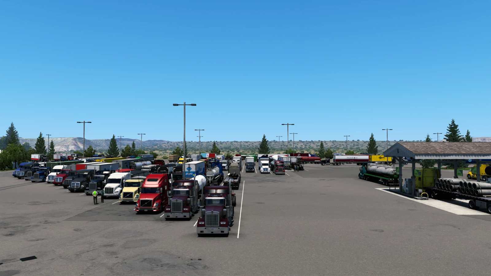 More Realistic Truck Stops [2 Parts !!!] - 1.44 thumbnail 10
