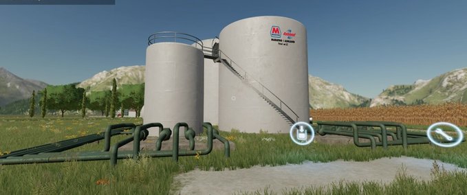 Platzierbare Objekte Lagerung von Rohöl Landwirtschafts Simulator mod