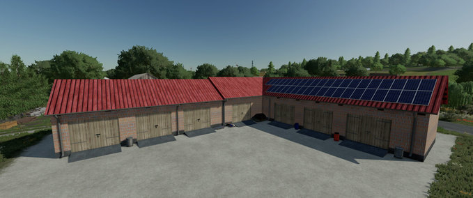 Platzierbare Objekte Garage Bauen Landwirtschafts Simulator mod