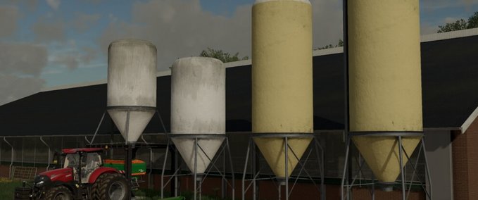 Platzierbare Objekte Kuhstall 3+3 Landwirtschafts Simulator mod