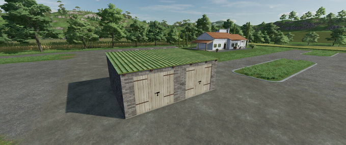 Platzierbare Objekte Kleine Garage Landwirtschafts Simulator mod
