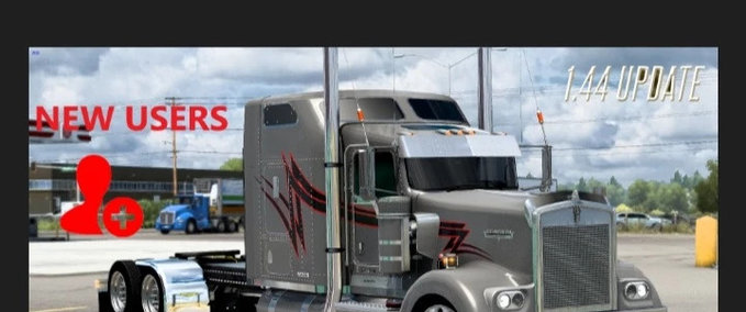 Trucks KENWORTH W900 TEXAS EDITION - 1.43/1.44 American Truck Simulator mod