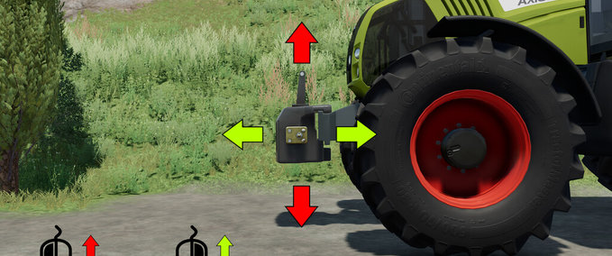 Gewichte Mountable Weights Pack Landwirtschafts Simulator mod