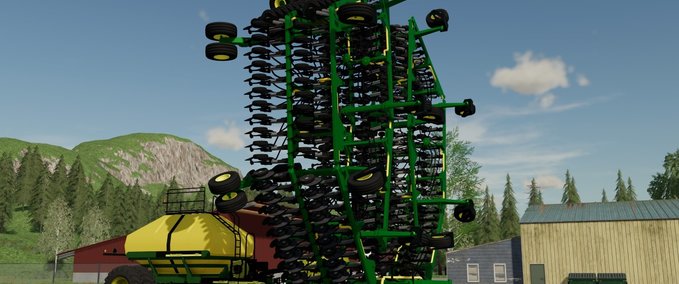 Saattechnik John Deere 50M Einzelkornsämaschine Landwirtschafts Simulator mod