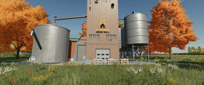 Platzierbare Objekte Getreidemühle Plus Landwirtschafts Simulator mod