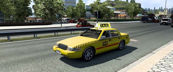 Uncategorized Taxis in Traffic v1.0 - 1.44 Eurotruck Simulator mod