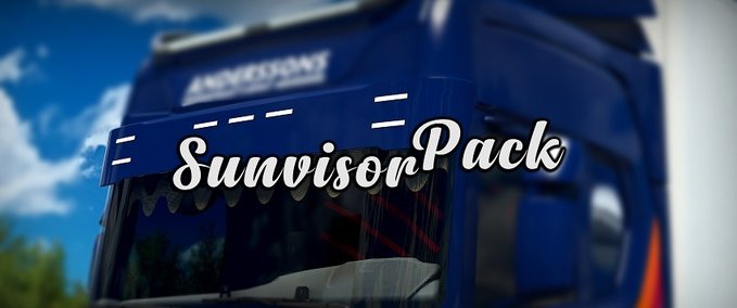 Trucks Scania NG Sunvisor Pack - 1.44 Eurotruck Simulator mod