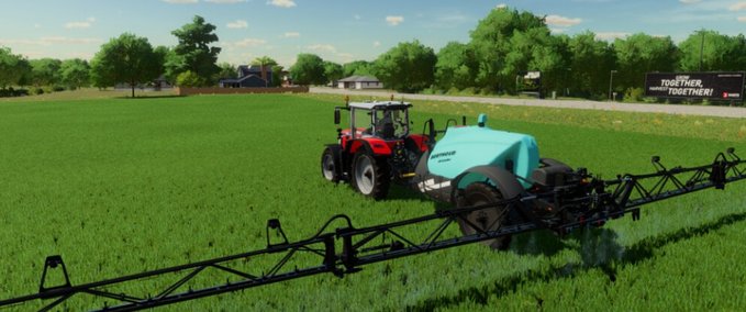 Dünger & Spritzen Berthoud Vantage 4300 Genauigkeit Landwirtschafts Simulator mod