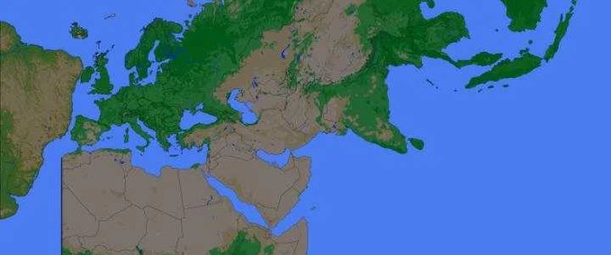Mods Welt Hintergrundkarte - 1.44 Eurotruck Simulator mod