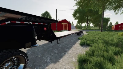 40 FT PJ Anhänger mit Plattform - Thumbnail 1
