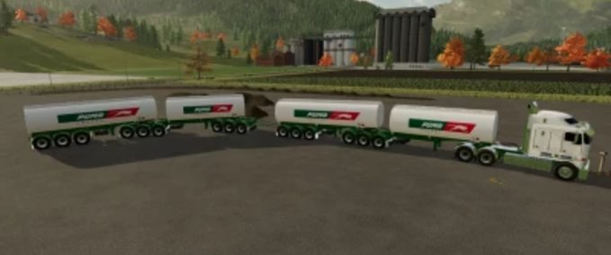 Sonstige Anhänger Australische Tanker Landwirtschafts Simulator mod