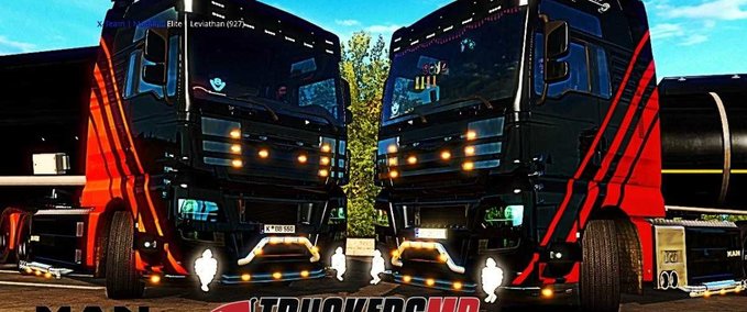 Trucks MAN TGX Euro 6 Custom Tuning for MP [TruckersMP] - 1.44 Eurotruck Simulator mod