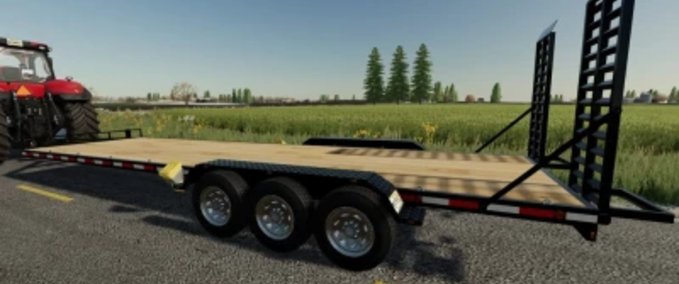 Sonstige Anhänger 30 Flatbed Autoloading Trailer Pack Landwirtschafts Simulator mod