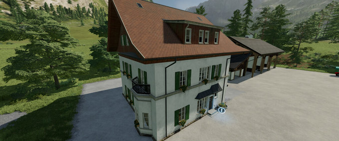 Platzierbare Objekte Alpines Farmhaus Landwirtschafts Simulator mod