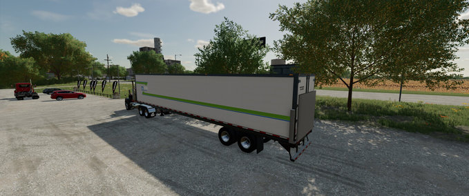 Sonstige Anhänger 53 Ft Dry Van Landwirtschafts Simulator mod