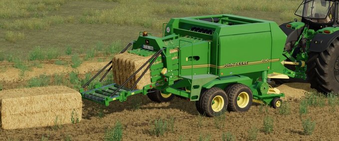 Pressen John Deere Ballenpressen Landwirtschafts Simulator mod