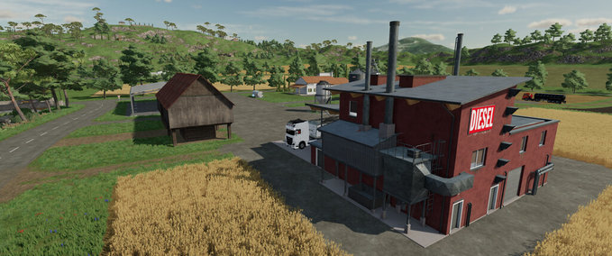 Platzierbare Objekte Dieselproduktions-Pack Landwirtschafts Simulator mod
